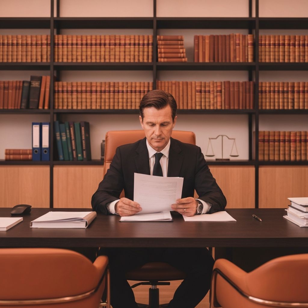 Professional legal consultation